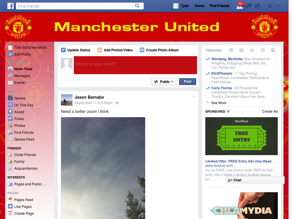 Facebook - Manchester United ( by Templah.com )