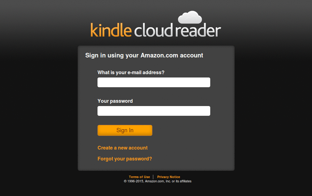 Kindle Web Reader