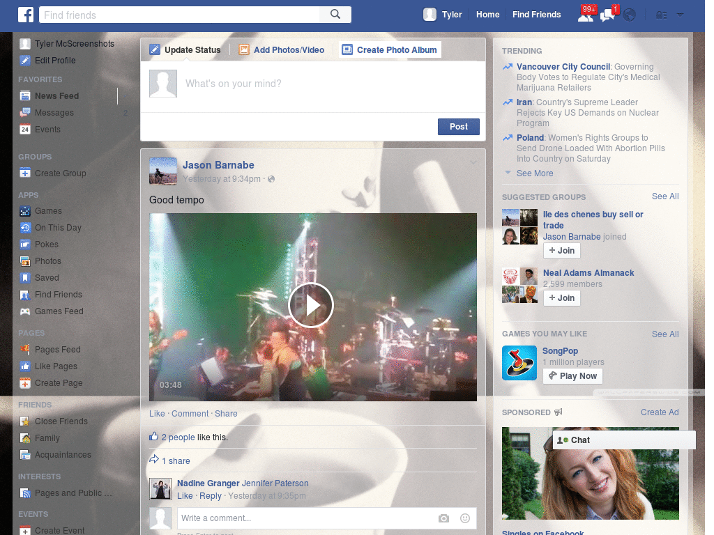 Wallpapers para Facebook - Caffe - 42