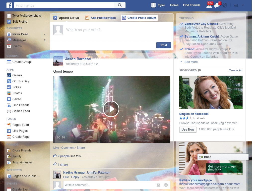 Wallpapers para Facebook - Mini Cuadros - 1