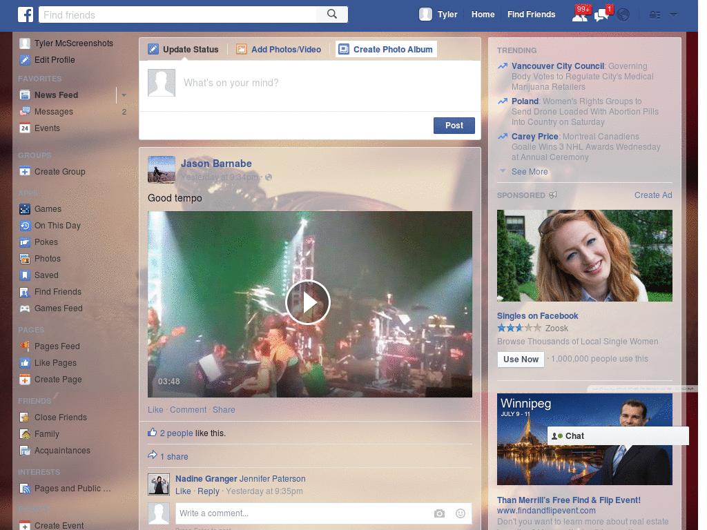 Wallpapers para Facebook - Quartz - 80