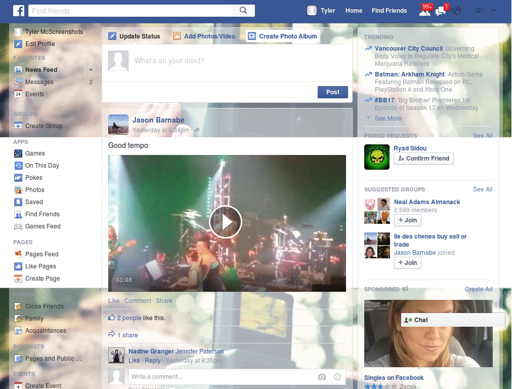 Wallpapers para Facebook - Polaroid - 53
