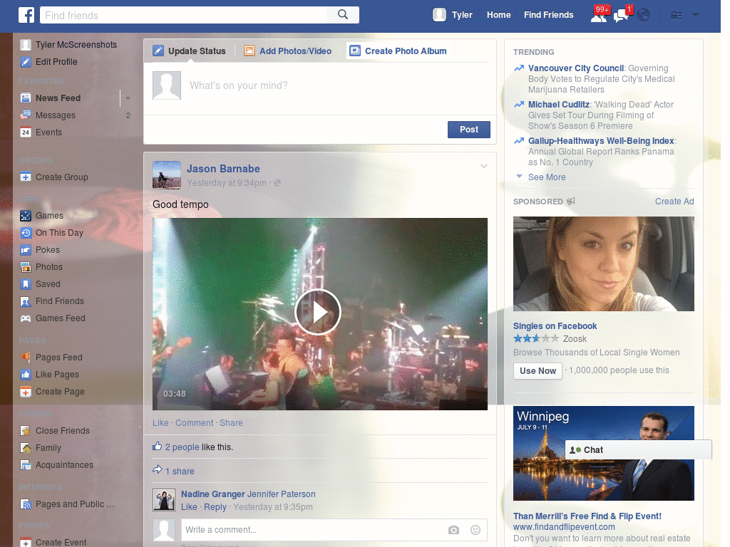 Wallpapers para Facebook - Vinillo music - 40