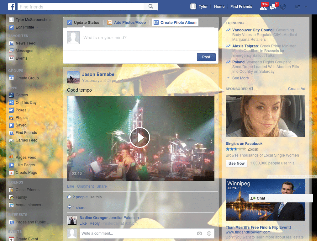 Wallpapers para Facebook - hongo - 60