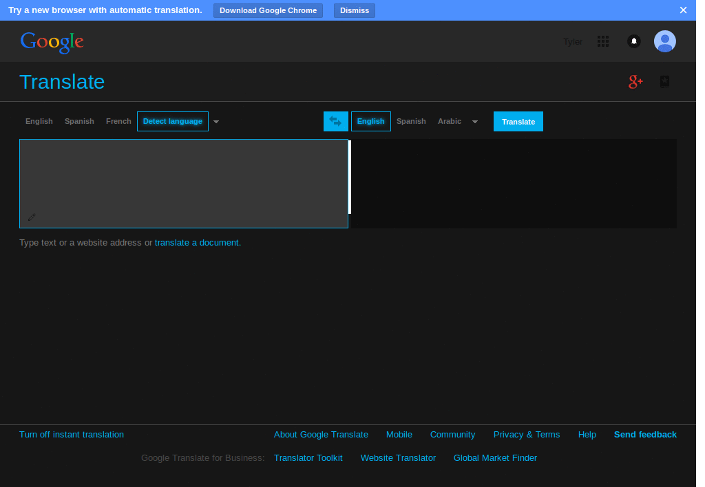 Google Translate PMX