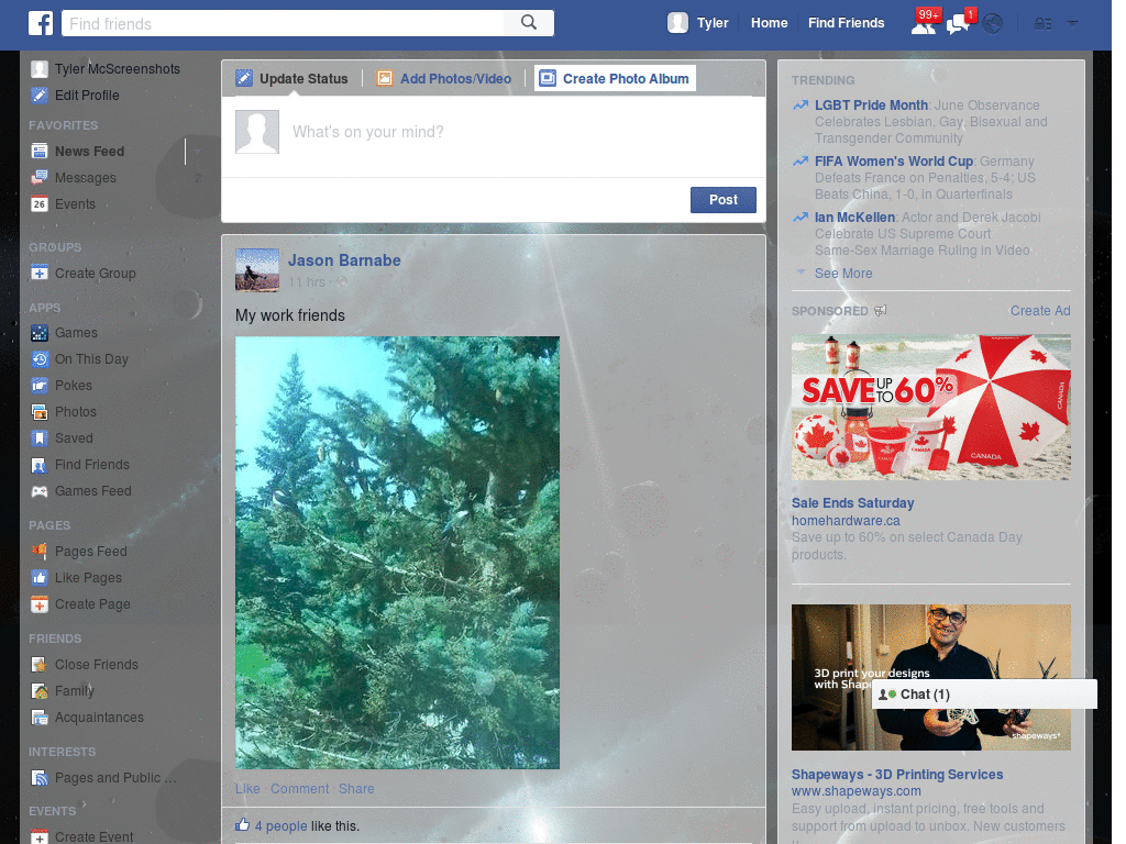 Wallpapers para Facebook - Space - 19
