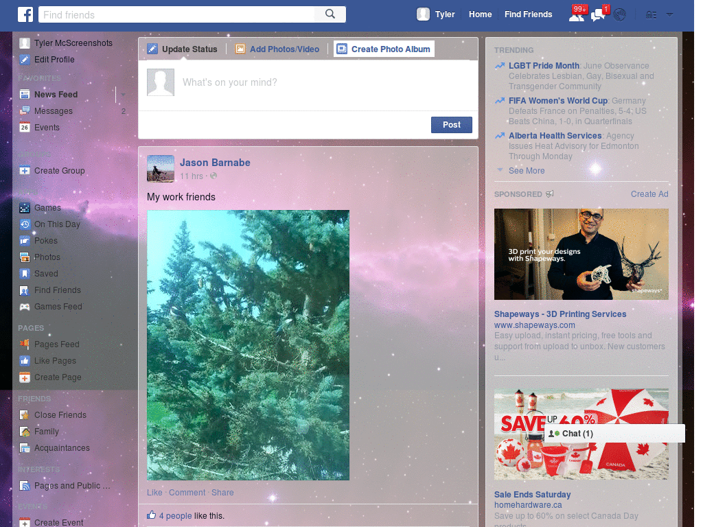 Wallpapers para Facebook - Space - 15