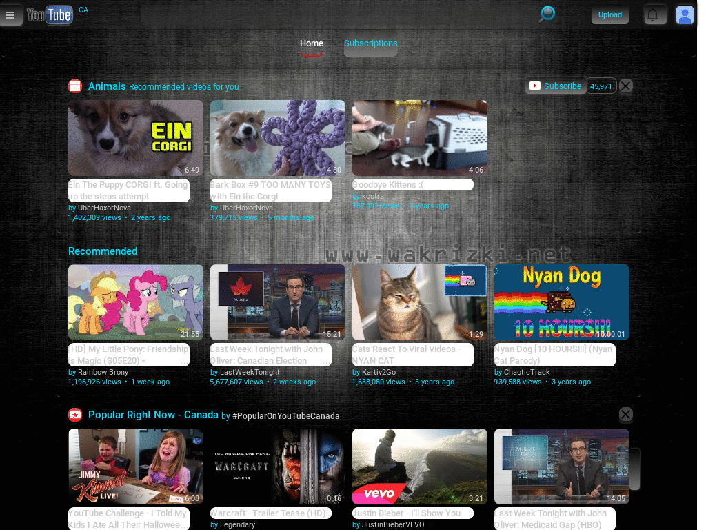 Dark Style For YouTube