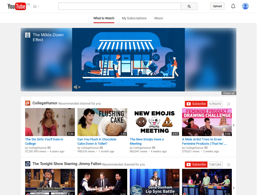 YouTube bigger HD player for transparent player