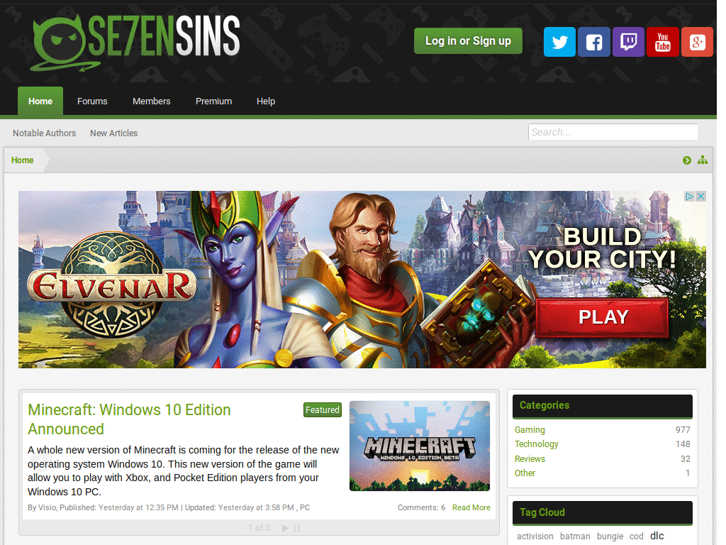Se7enSins v7.4 Dark Fluid