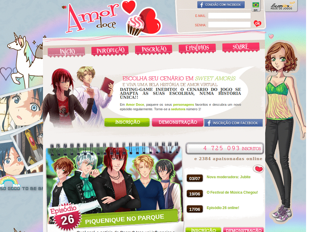 Hakuryuu Tema Amor Doce