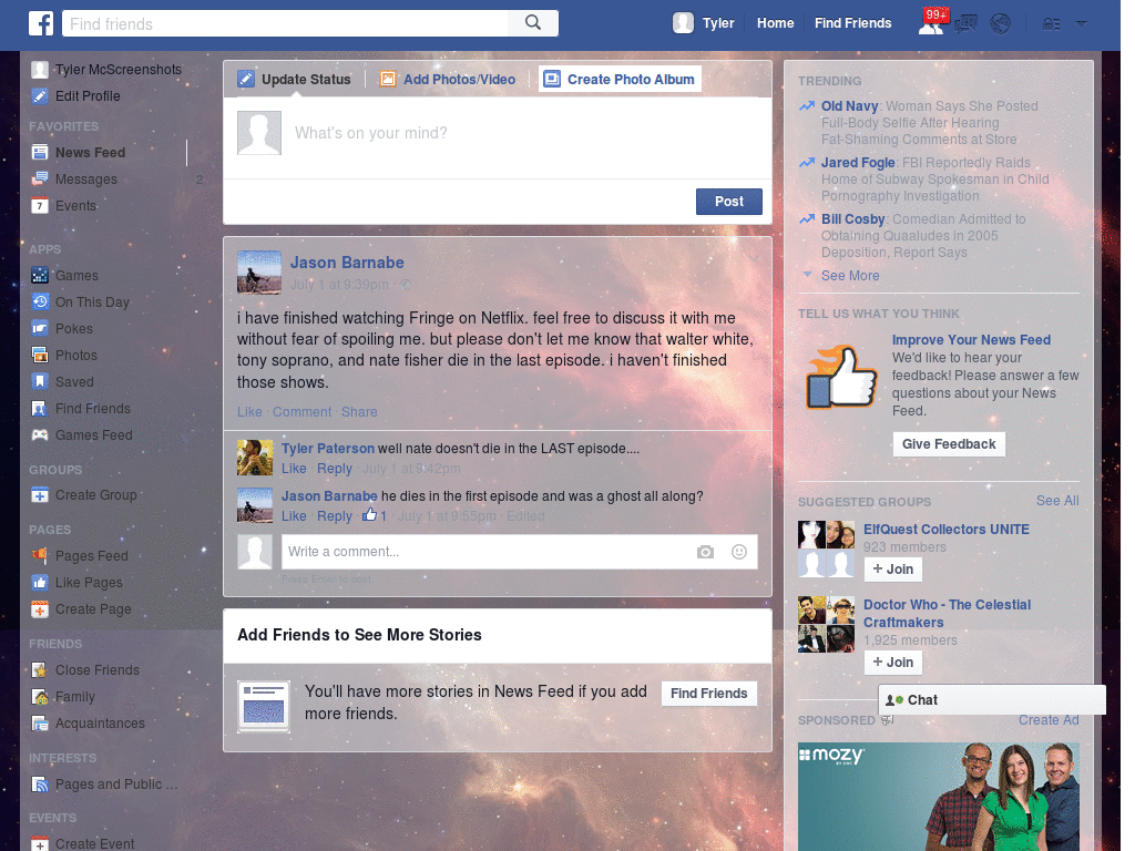 Wallpapers para Facebook - Space Seasson - 28