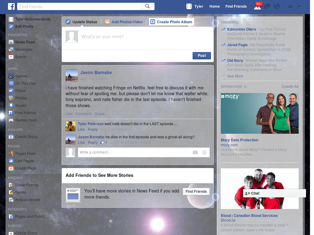 Wallpapers para Facebook - Space Seasson - 41