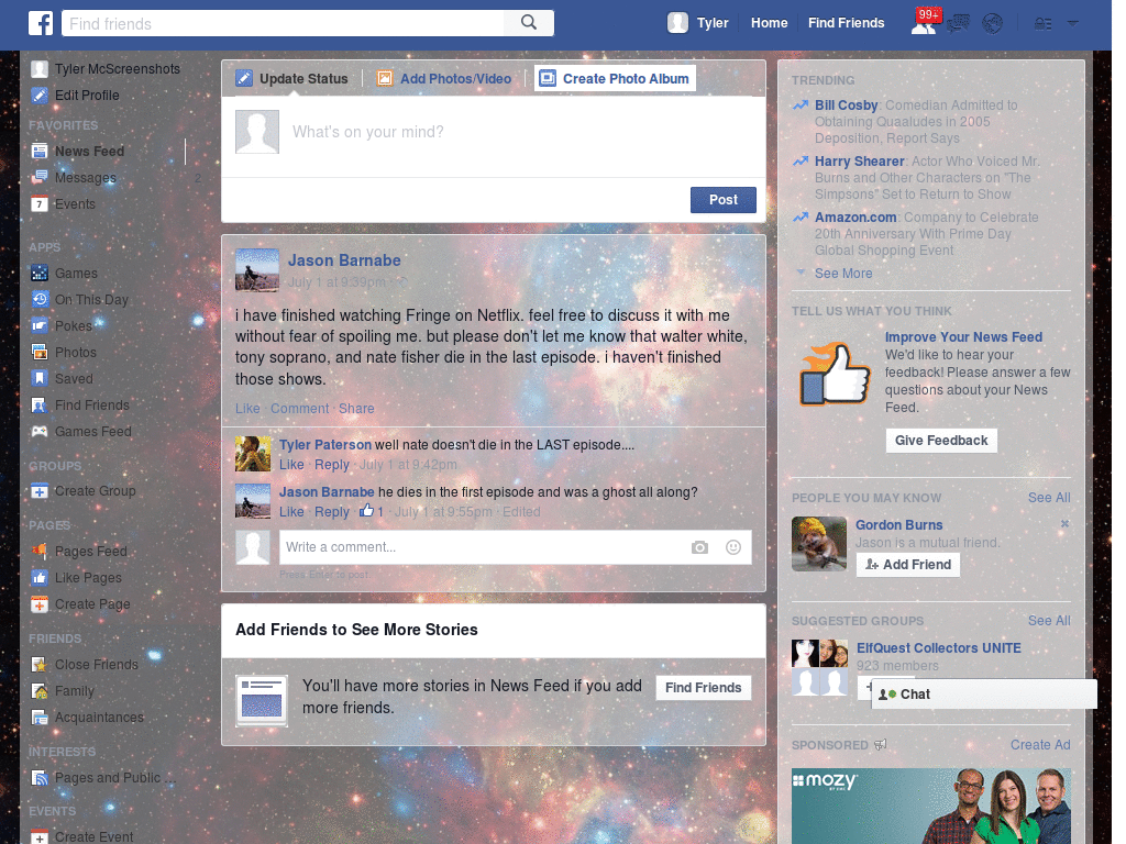 Wallpapers para Facebook - Space Seasson - 97