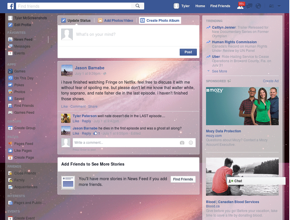 Wallpapers para Facebook - Space Seasson 6 - 30