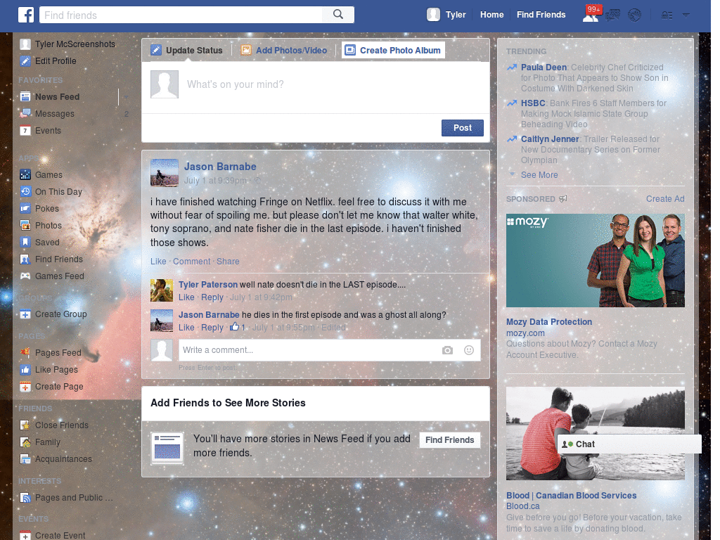 Wallpapers para Facebook - Space Seasson 8 - 53