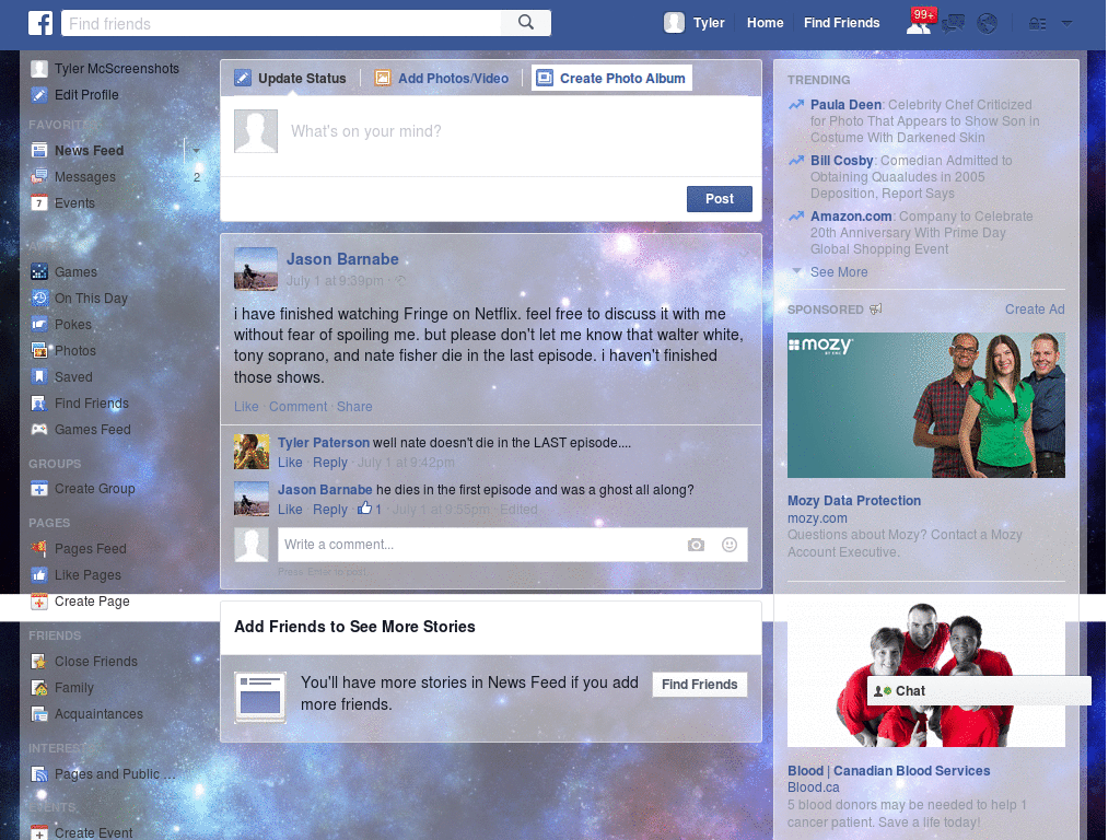 Wallpapers para Facebook - Space Seasson 9 - 72