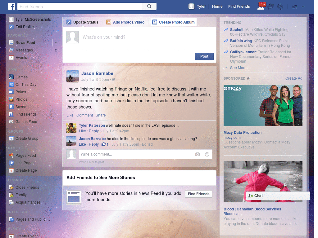 Wallpapers para Facebook - Space Seasson 21 - 93