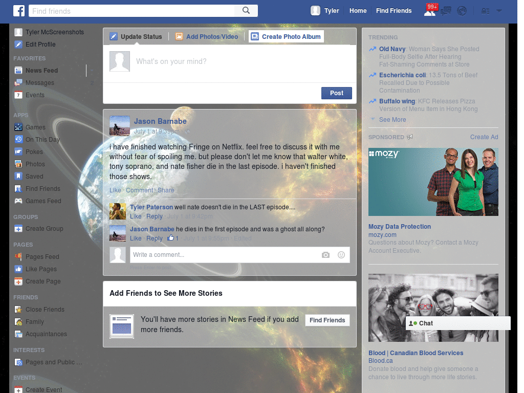 Wallpapers para Facebook - Space Seasson 29 - 60
