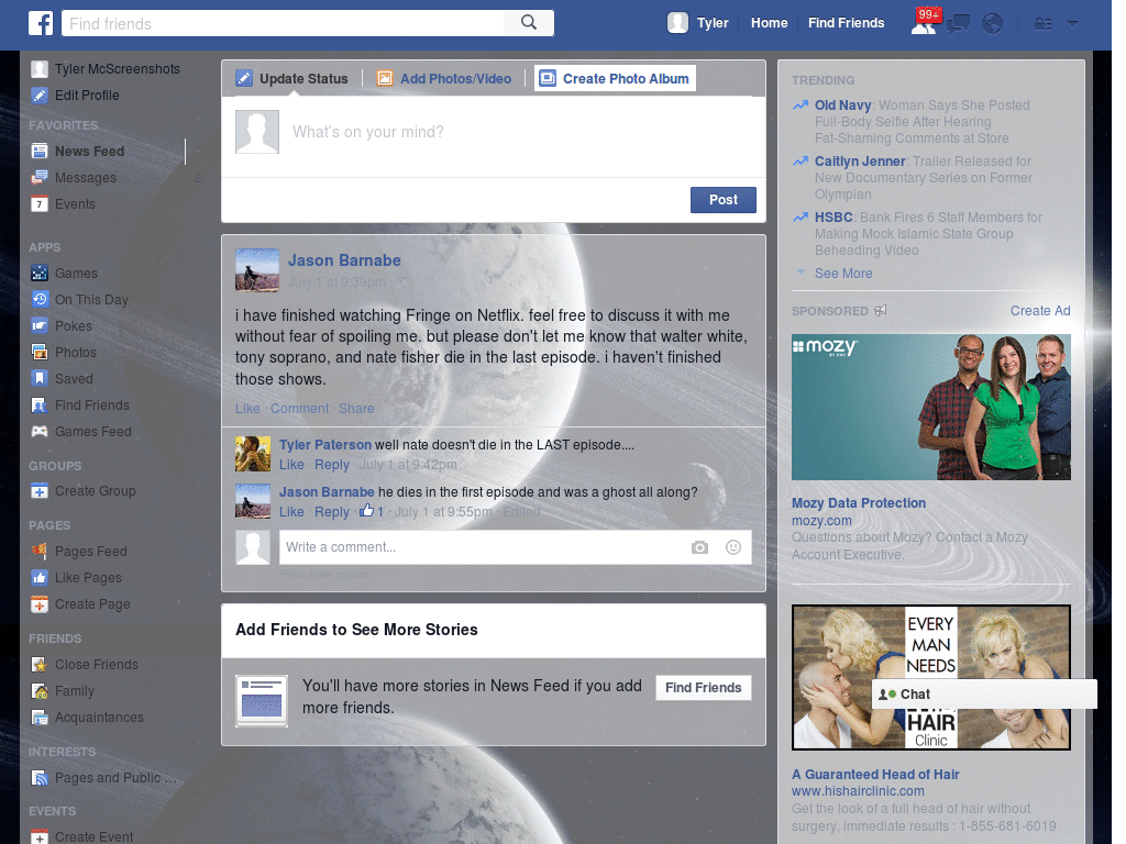 Wallpapers para Facebook - Space Seasson 31 - 10