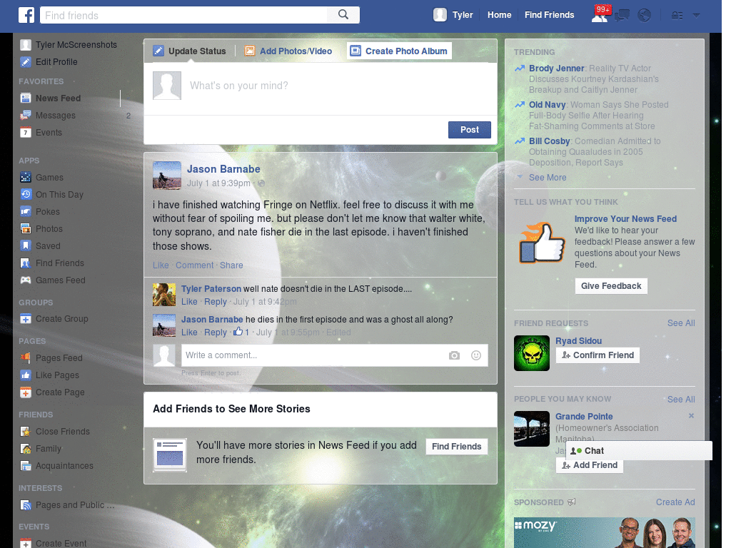 Wallpapers para Facebook - Space Seasson 35 - 56