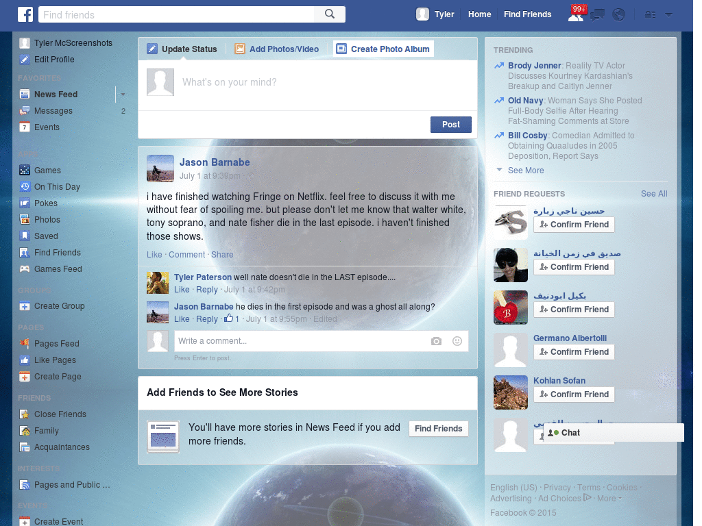 Wallpapers para Facebook - Space Seasson 36 - 86