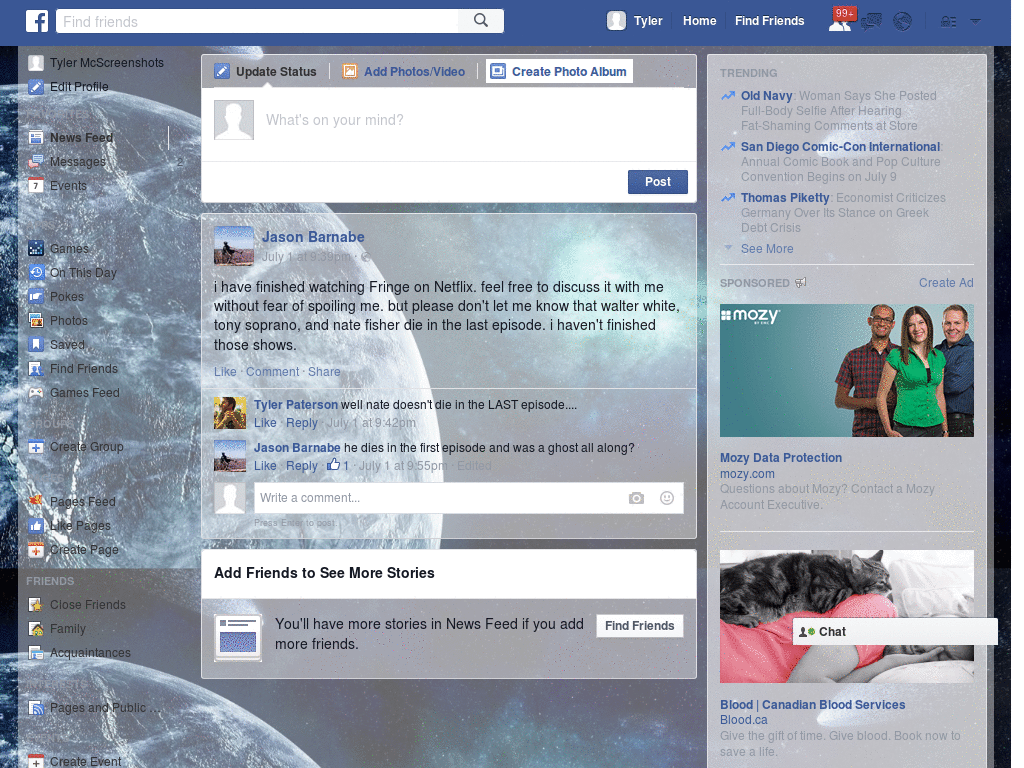 Wallpapers para Facebook - Space Seasson 40 - 49