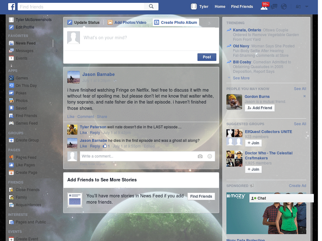 Wallpapers para Facebook - Space Seasson 48 - 97