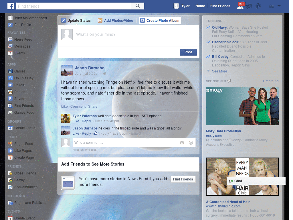 Wallpapers para Facebook - Space Seasson 54 - 33