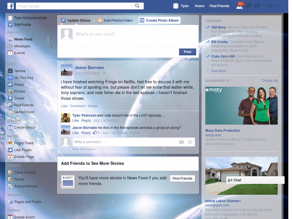 Wallpapers para Facebook - Space Seasson 64 - 43