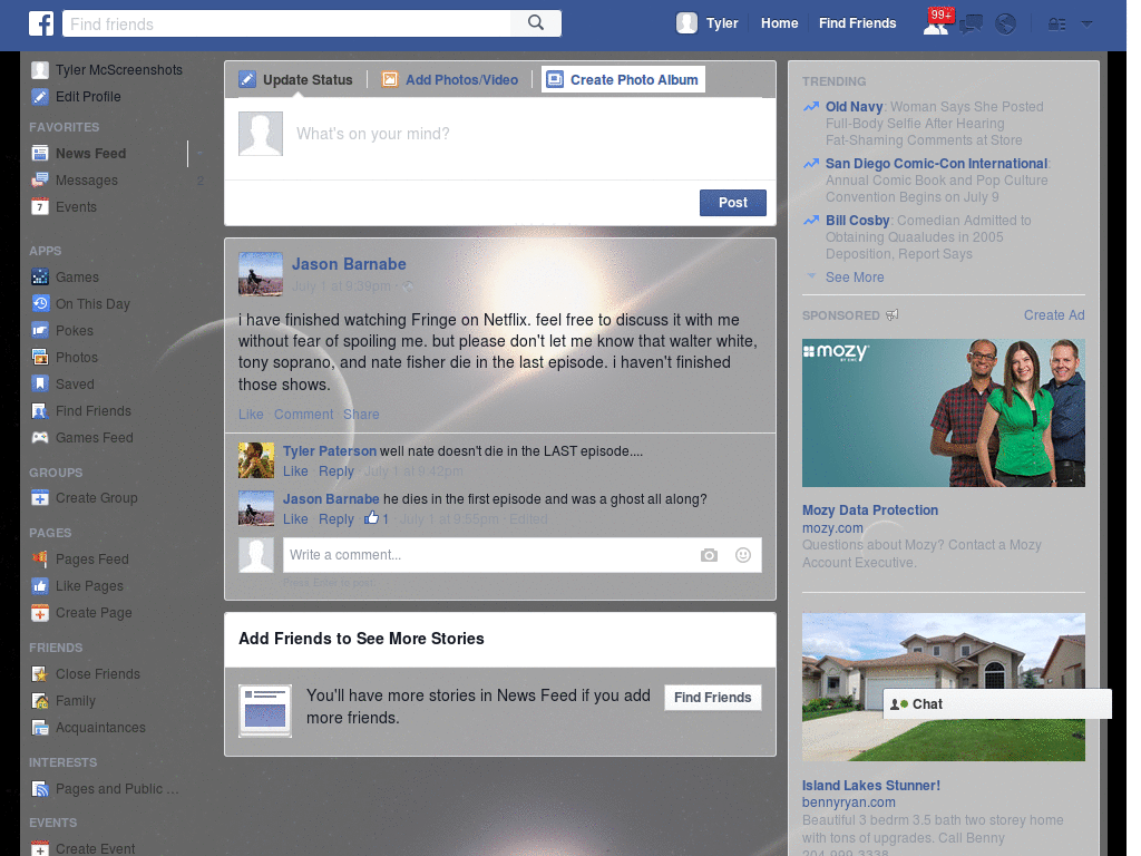 Wallpapers para Facebook - Space Seasson 68 - 25