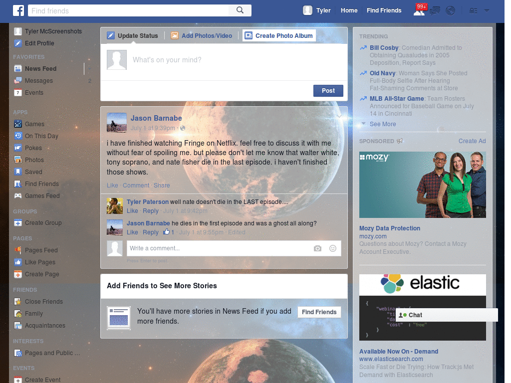 Wallpapers para Facebook - Space Seasson 77 - 24