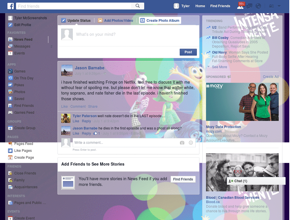 Wallpapers para Facebook - Intensamente - 62