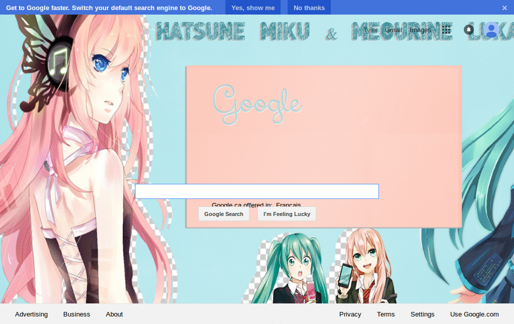 Google - Hatsune Miku & Megurine Luka