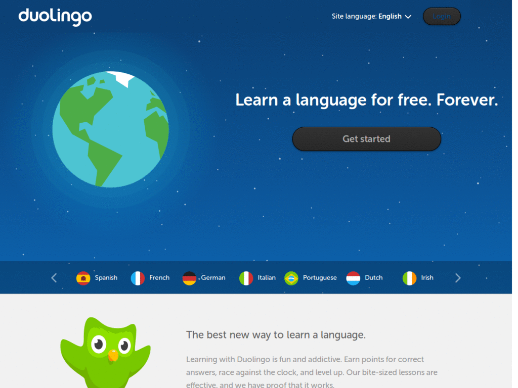 duolingo dark