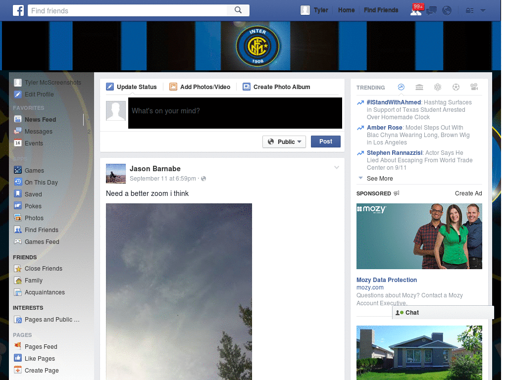 Facebook - Internazionale ( by Templah.com )