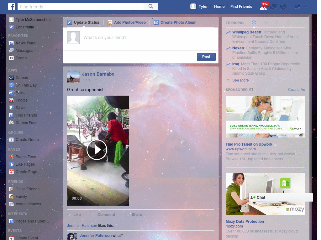 Wallpapers para Facebook - Universo - 52