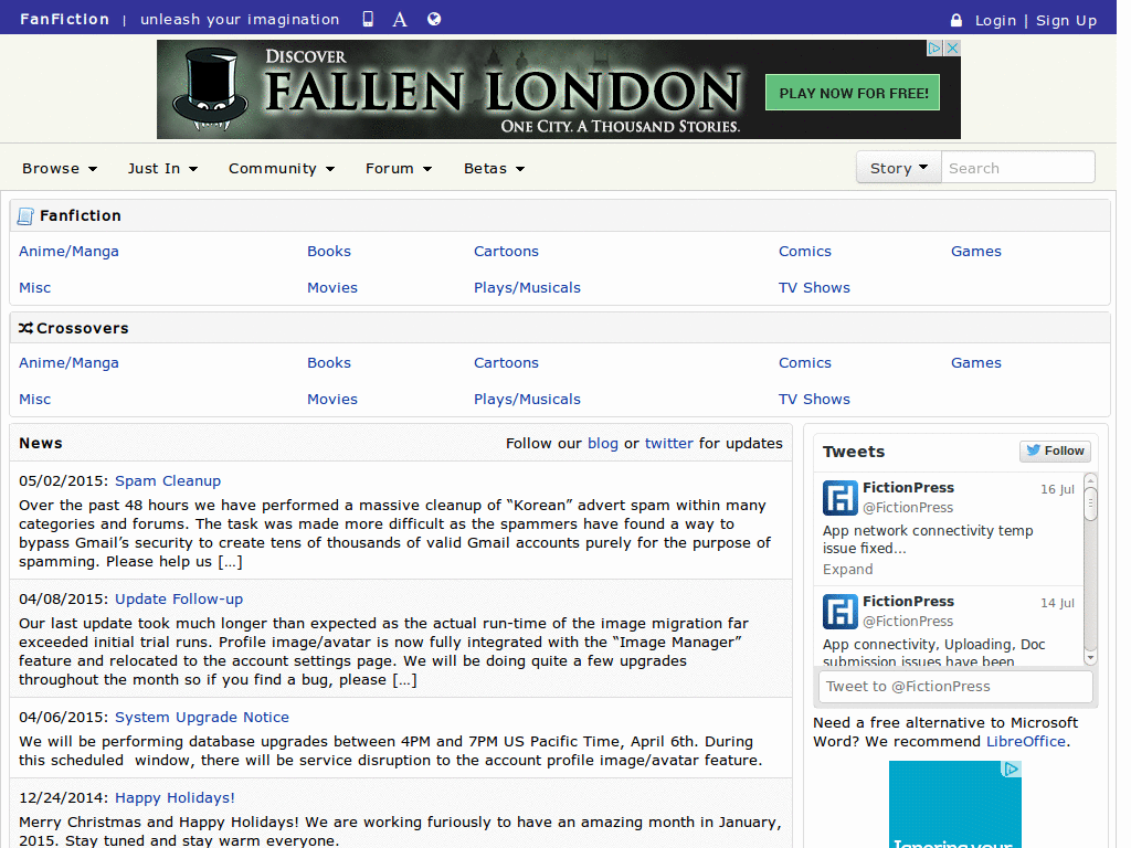 Wide-Screen FFn