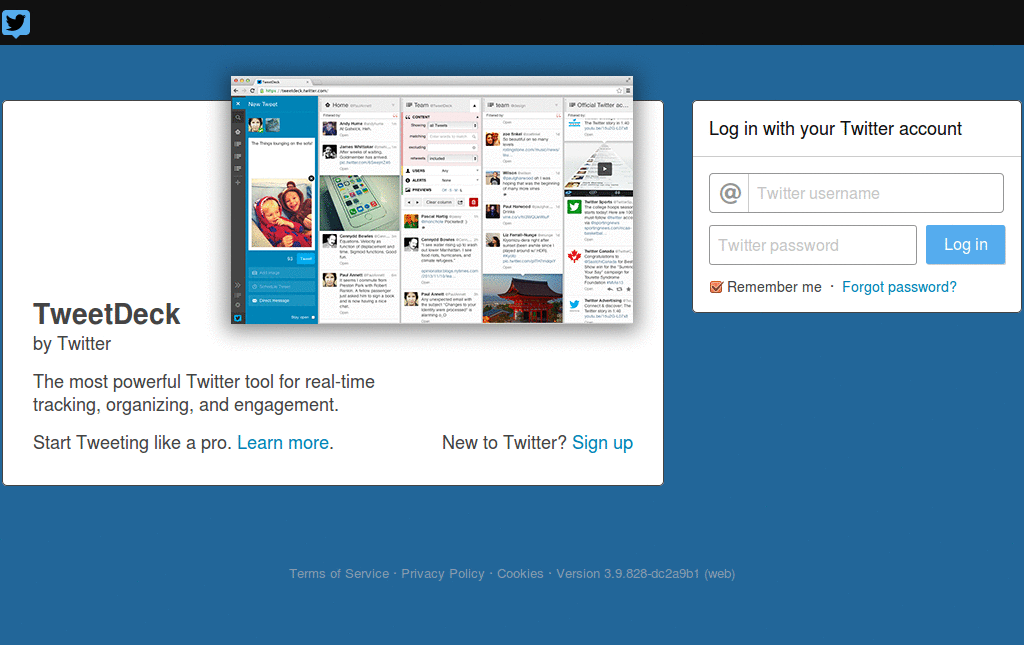 TweetDeck Background