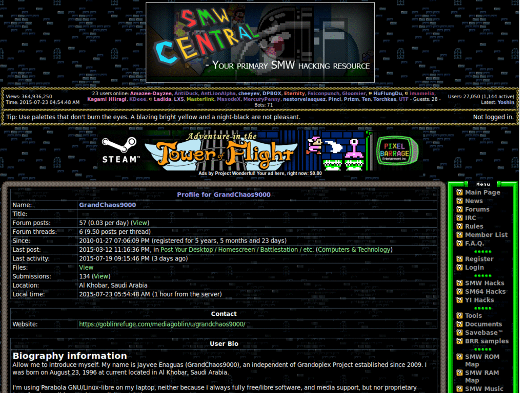 SMW Central - Show The Trophies