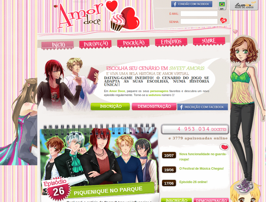 amor doce theme Nathaniel