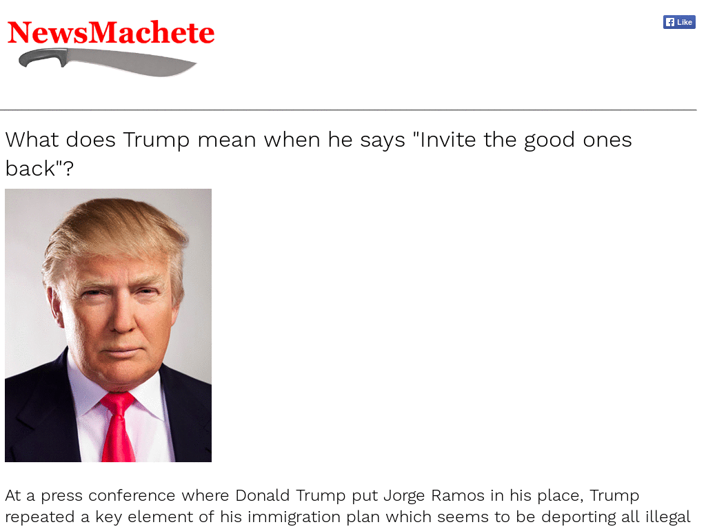 NewsMachete Desktop