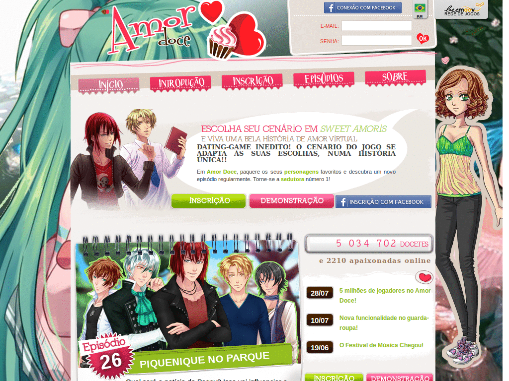 Amor Doce Theme: Miku Hatsune