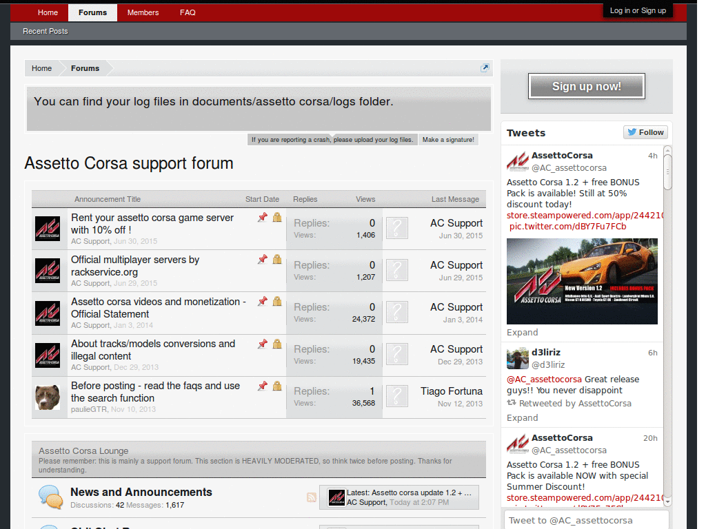 assettocorsa.net - Lite