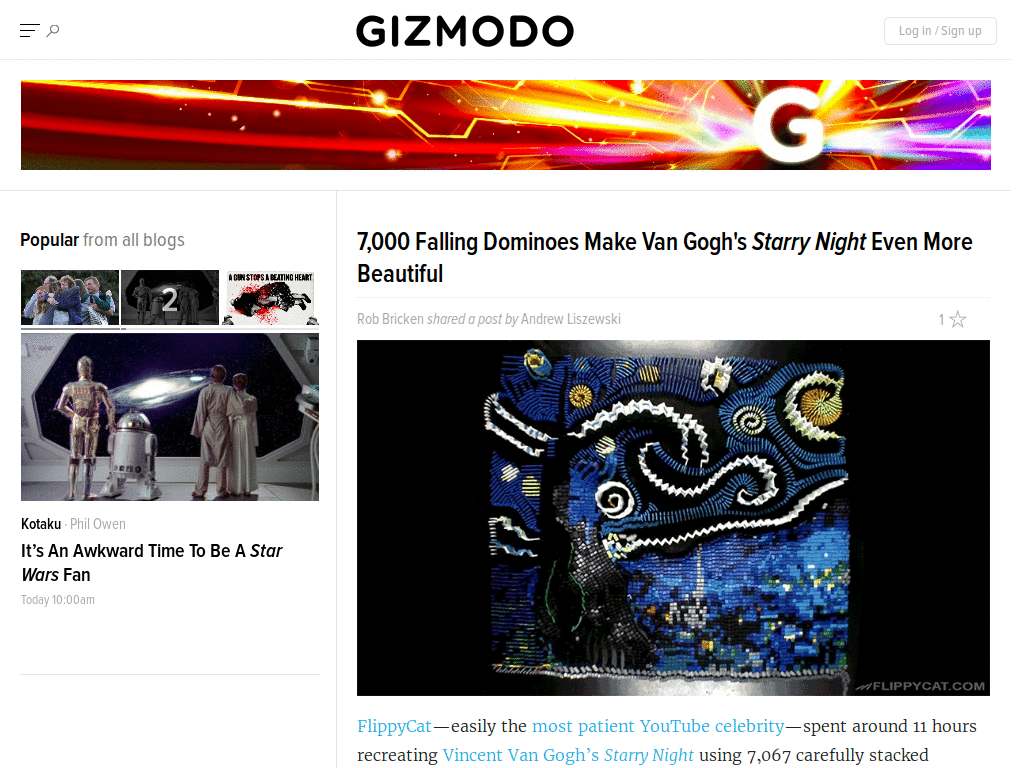 Gizmodo Tiny