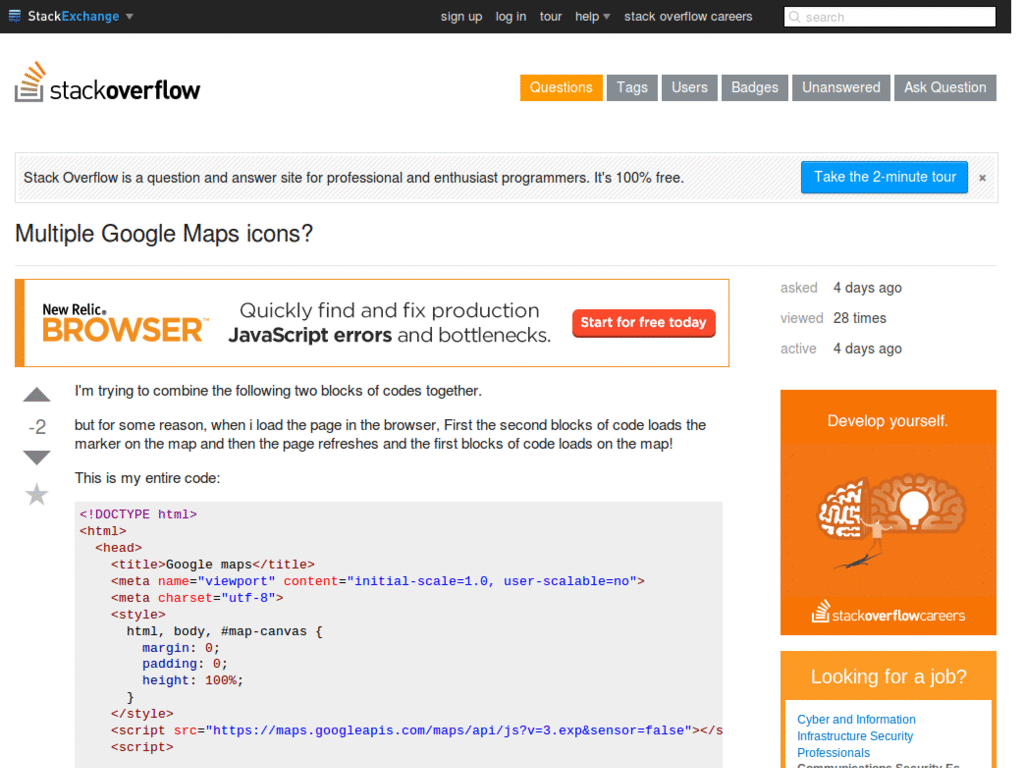 Stack Overflow Full Height Code