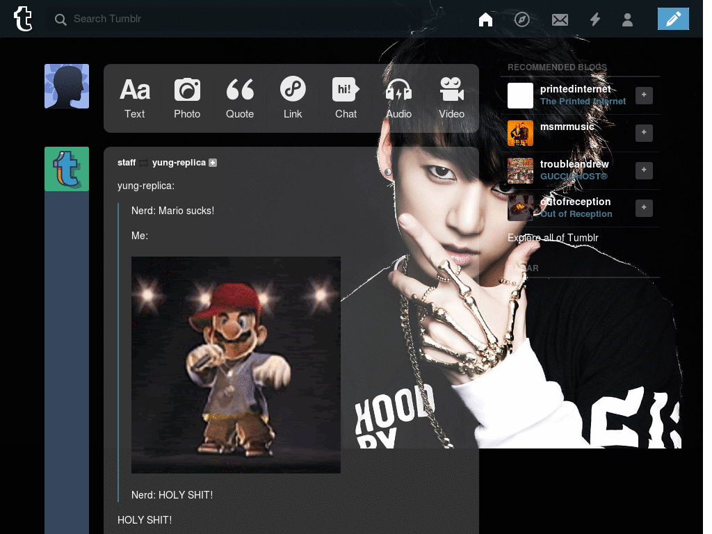 another test - jungkook number 2 tumblr dashboard