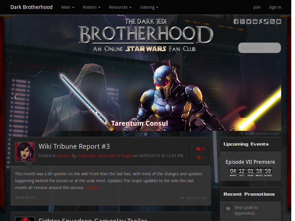 Dark Jedi Brotherhood