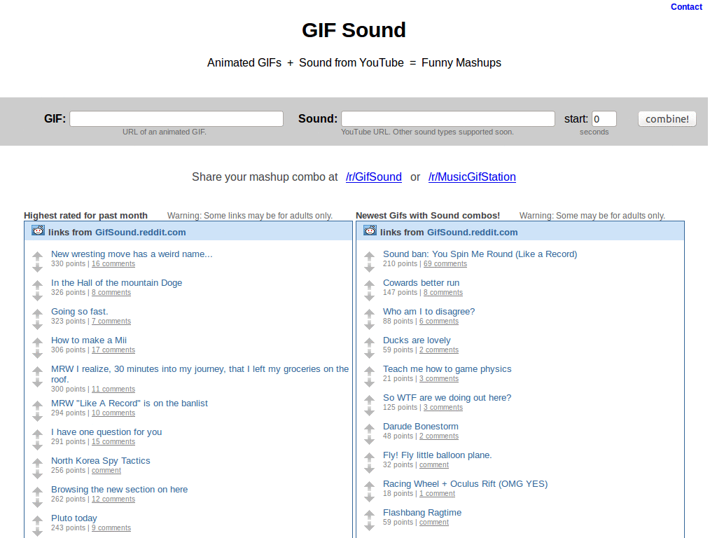 GifSound - Wider embed