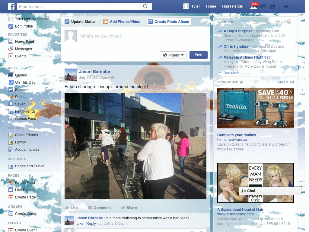 FB Ace background